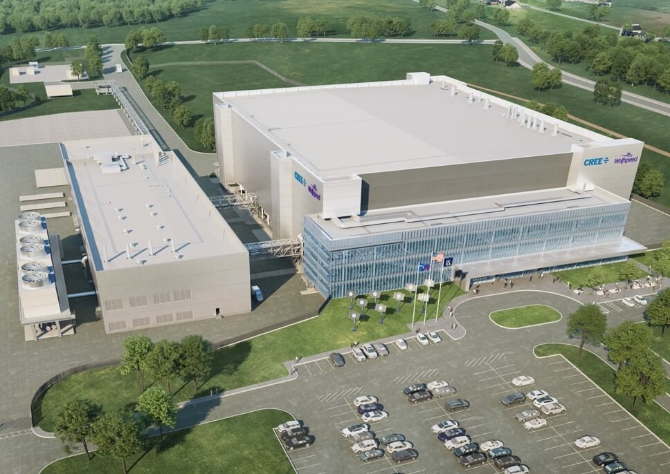 NYS leaders and Cree, Inc. announce plans to invest approximately $1 billion over six years to construct and equip a new, state-of-the-art, 200 mm silicon carbide wafer fabrication facility