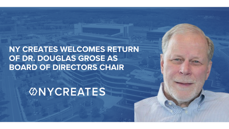 NY CREATES Welcomes Return of Dr. Douglas Grose as Board of Directors Chair
